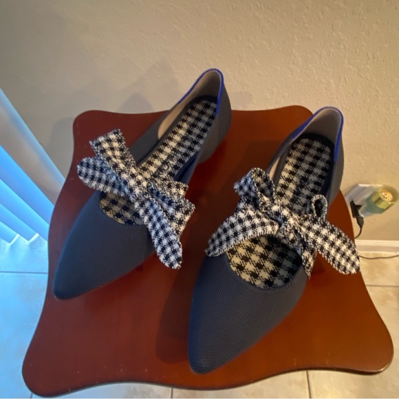 Rothy's Mary Jane Flats Size 6.5 Navy - Picture 8 of 12